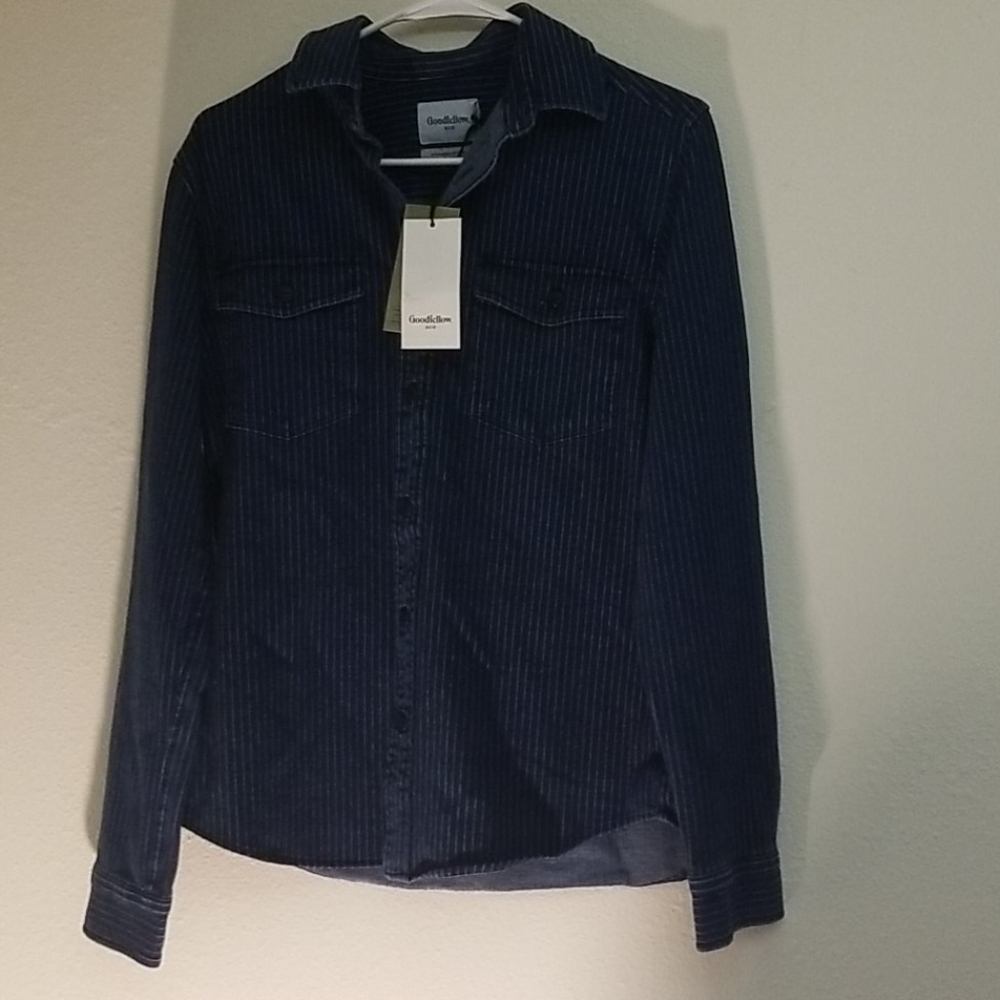 Goodfellow & Co Blue Flannel Shirt